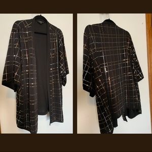 Sparkly sequin kimono